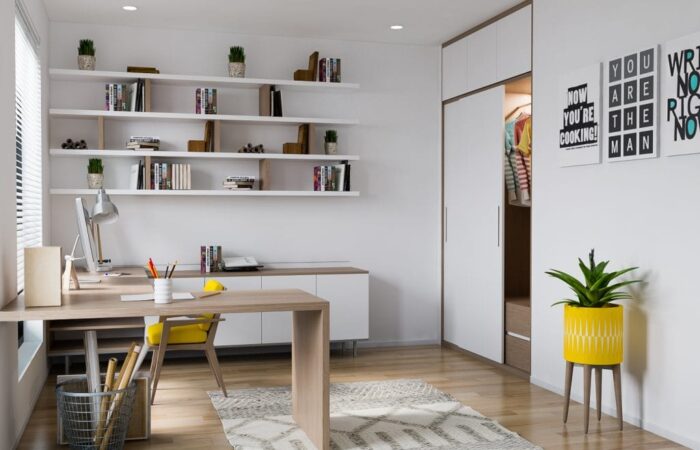 Trang trí phòng làm việc tại nhà