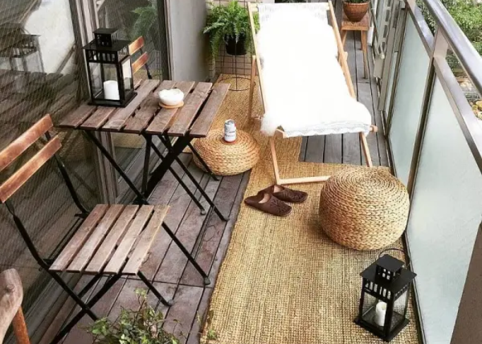 20+ Mau Decor Ban Cong Nho Dep, Hien Dai | Y Tuong Thiet Ke Khong Gian Rieng Tu