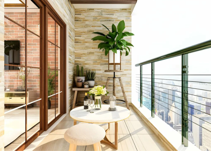 20+ Mau Decor Ban Cong Nho Dep, Hien Dai | Y Tuong Thiet Ke Khong Gian Rieng Tu