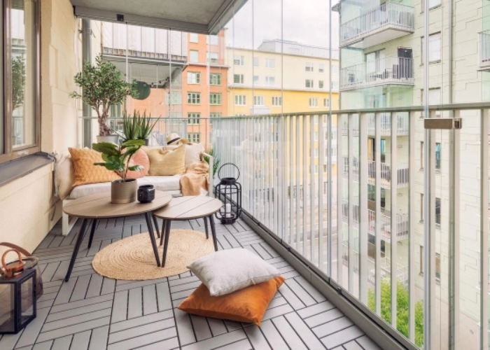20+ Mau Decor Ban Cong Nho Dep, Hien Dai | Y Tuong Thiet Ke Khong Gian Rieng Tu